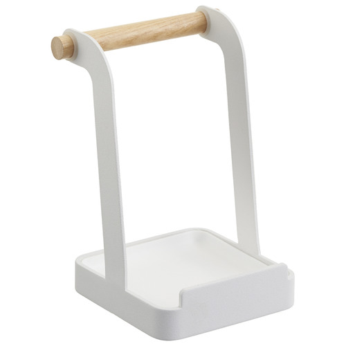 Yamazaki White Tosca Ladle Pot Lid Rest Temple Webster